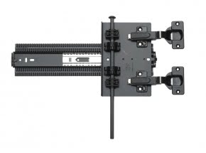 KV 8091 Heavy-Duty Pivot Door Slide 26" Ebony Black