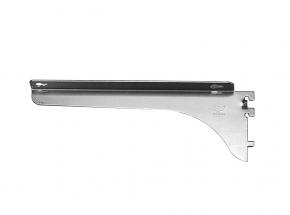 KV 83/183 Series Heavy-Duty Left Flanged Bracket 8" Anochrome