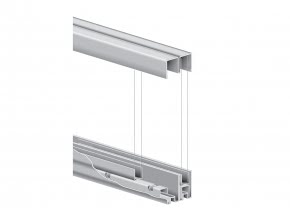 KV P992 Roll-Ezy Ball Bearing Track System 72" Zinc