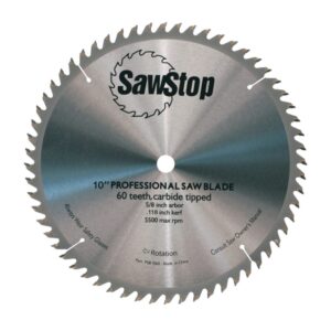 Sawstop 10” 60-Tooth Blade