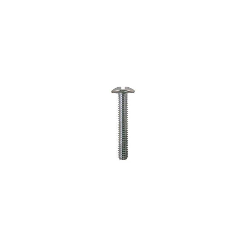 Quickscrews M4-0.7 X 30MM Phillips/Slotted Truss Head Machine Screws Zinc Plated 100 Pack (#10951)
