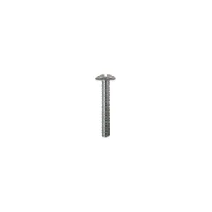 Quickscrews M4-0.7 X 35MM Phillips/Slotted Truss Head Machine Screws Zinc Plated 100 Pack (#10952)