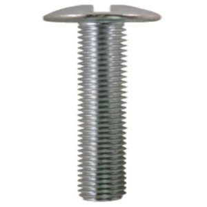 Quickscrews M4-0.7 X 45MM Phillips/Slotted Truss Head Machine Screws Zinc Plated 100 Pack (#10955)