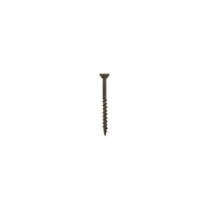 Quickscrews #8 X 1-3/4" Combo Drive Flat Head With Nibs Under Head Coarse Thread Double Type17 Plain Steel Screws 1M Pack (#6026)