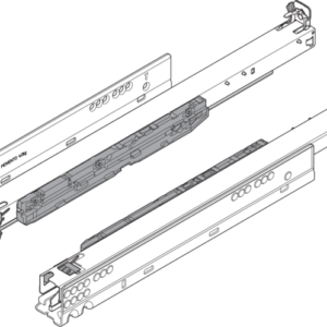 Blum Movento 769 Heavy Duty Runner Set