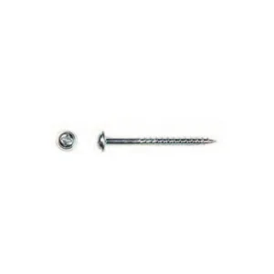 Deerwood #8 x 1"Round Washer Head Square / Phillips Recex T17- Zinc 8M Pack (BWRP08100R2Z)