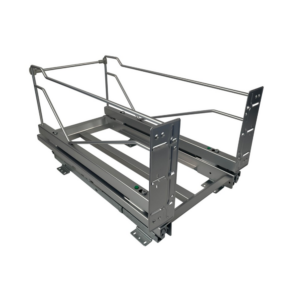 Kessebohmer Bulk (16) Double Wastebin Pullout Frame Silver