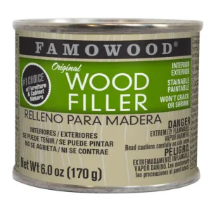 Famowood Original Wood Filler Oak/Teak Putty 1/4 Pint