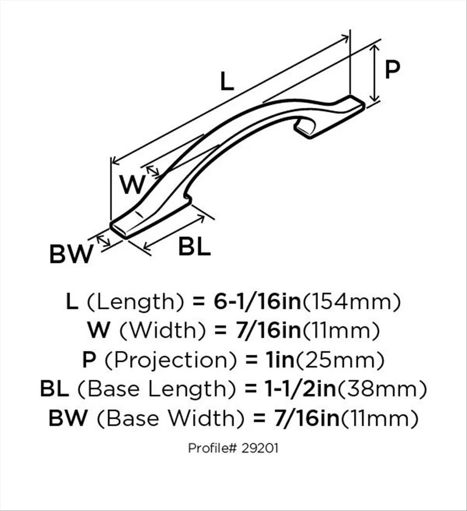 Amerock BP-29201-G10 96MM PULL - Image 3