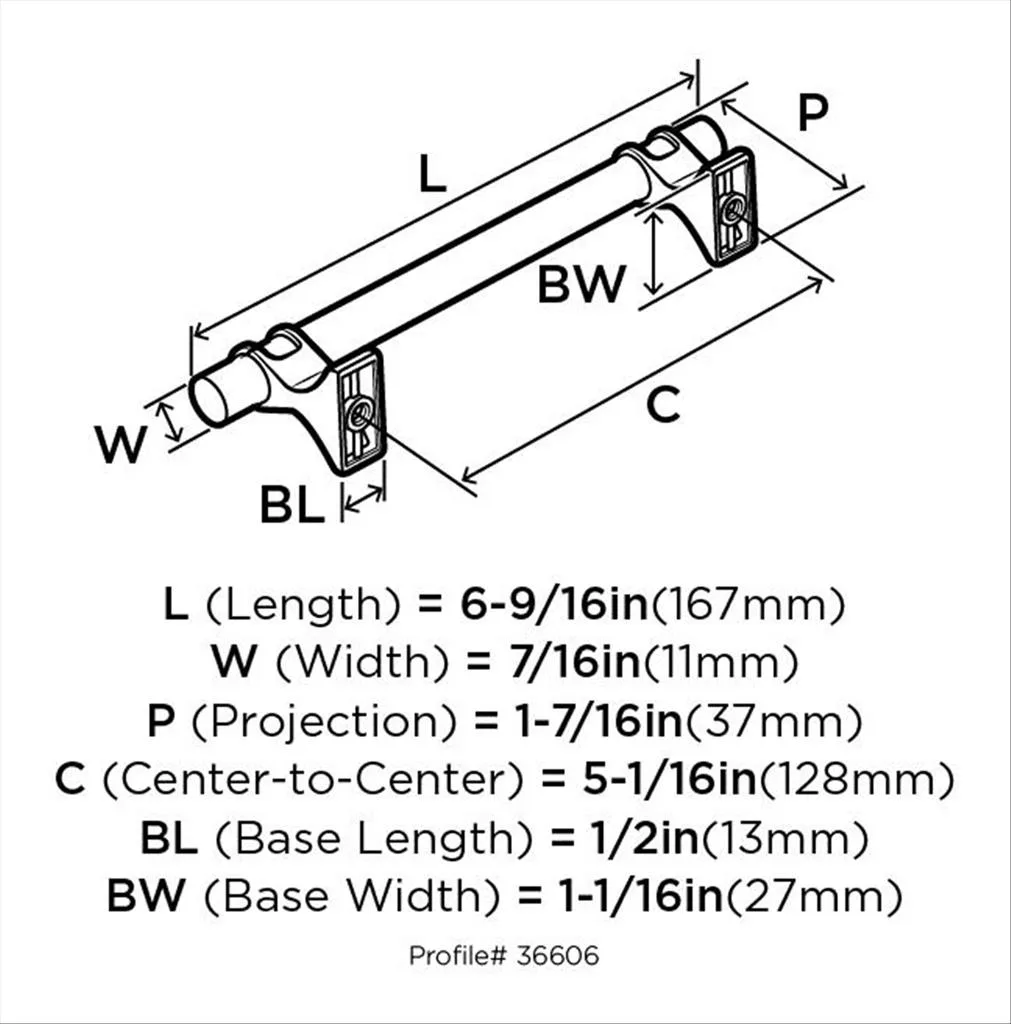 Amerock BP-36606-G10 128MM PULL - Image 3