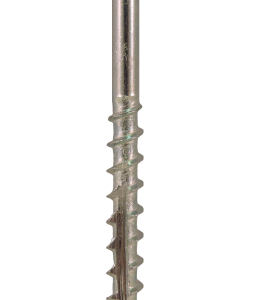 Deerwood #8 X 1-5/8" Combo Drive (#3124) Q-Cut Flat Head With Nibs Under Head Coarse Thread Double Type17 Zinc Plated Screws 5.5M Pack