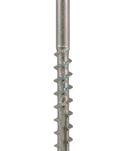 Deerwood #8 X 1-5/8" Combo Drive (#5564) Q-Cut Flat Head With Nibs Under Head Coarse Thread Double Type17 Zinc Plated Screws 1M Pack