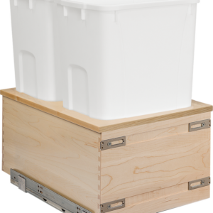Century Edge Bottom Mount Double 34qt Bin