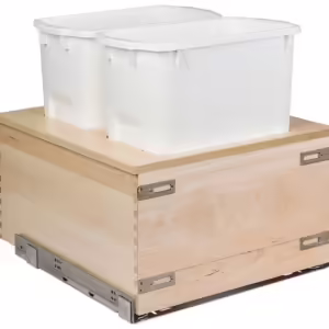 Century Cascade Bottom Mount Double 34qt Bin Large