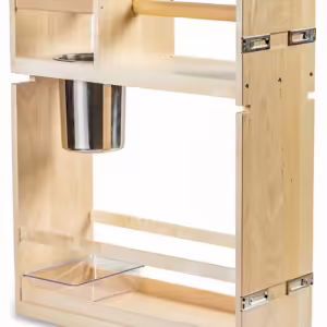 Century Signature Cabinet Cleaning Organizer Solid Maple 10-3/8"