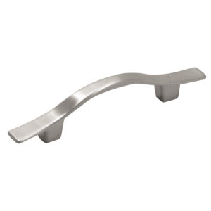 Hickory Hardware Cavalier Cabinet Pull Satin Nickel 3in