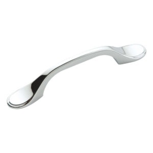 Hickory Hardware Conquest Cabinet Pull Polished Chrome 3in
