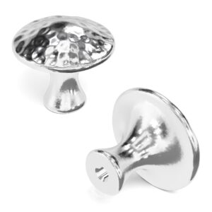 Hickory Hardware Craftsman Cabinet Knob Chrome 1-1/4in