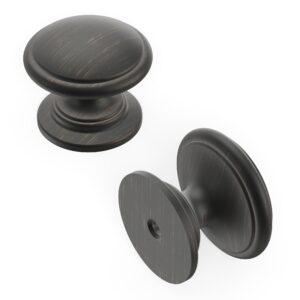 Hickory Hardware Williamsburg Cabinet Knob Vintage Bronze 1-1/4in