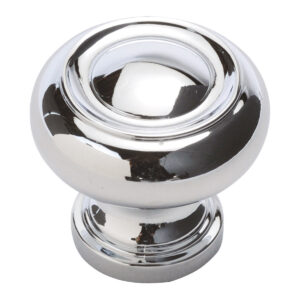 Hickory Hardware Cottage Cabinet Knob Chrome 1-1/4in