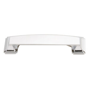 Hickory Hardware Bridges Cabinet Cup Pull Chrome 3in & 3-3/4in