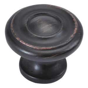 Hickory Hardware Cottage Cabinet Knob Vintage Bronze 1-1/4in