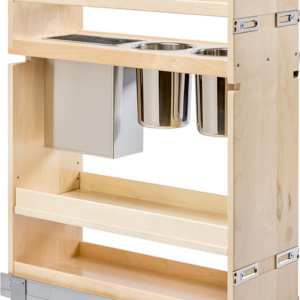 Centrury Signature Canister Organizer Maple 8-7/8"