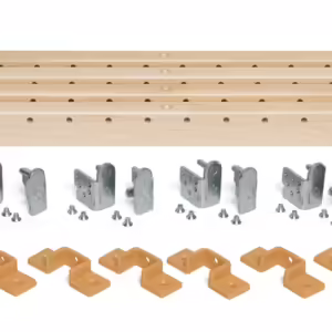 X-Bracket Base Cabinet Kit for Standard Height Cabinets 1-1/4" W x 20-7/8" H