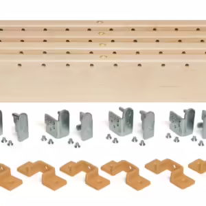 X-Bracket Base Cabinet Kit for Standard Height Cabinets 2-1/2" W x 20-7/8" H