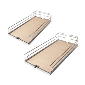 DISPENSA ARENA TRAY 7" CHROME/MAPLE