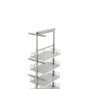 Rev-A-Shelf 5300 Solid Bottom w/Soft-Close Pullout Pantry Gray 13"