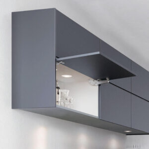 Sugastune Aileron Upward-Opening Lid Stay W/Hinges 53 PSI Steel