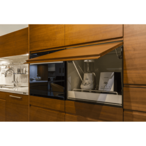 Sugastune Inset Receding Flipper Door Mechanism 60 PSI Nickel 19"