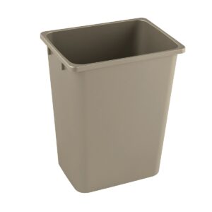 Kessebohmer Wastebin Pullout Plastic 36 Qt Champagne