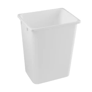 Kessebohmer Wastebin Pullout Plastic 36 Qt White