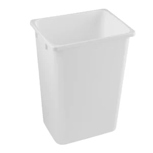 Kessebohmer Wastebin Pullout Plastic 52 Qt White