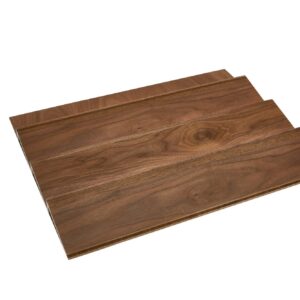 22" W Walnut Tiered Spice Drawer Insert