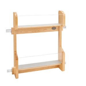 Natural Maple Door Mount Vanity Rack for 18" Vanity Base Cabinets