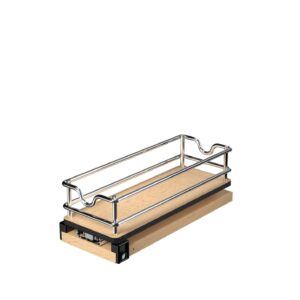 5" Single-Tier Wide Wire Wall Upright Pullout