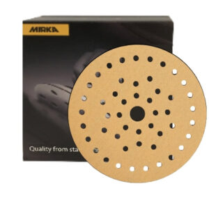 Mirka Gold 6" Multifit Grip Vaccum Sanding Discs 50H P320