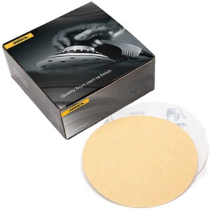 Mirka Gold 6" Solid PSA Sanding Discs P120 W/ Liner