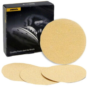Mirka Gold 6" Solid Grip Sanding Discs P100