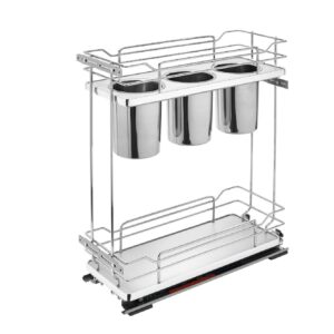 8 in Two-Tier Utensil Organzier w/ Soft-Close