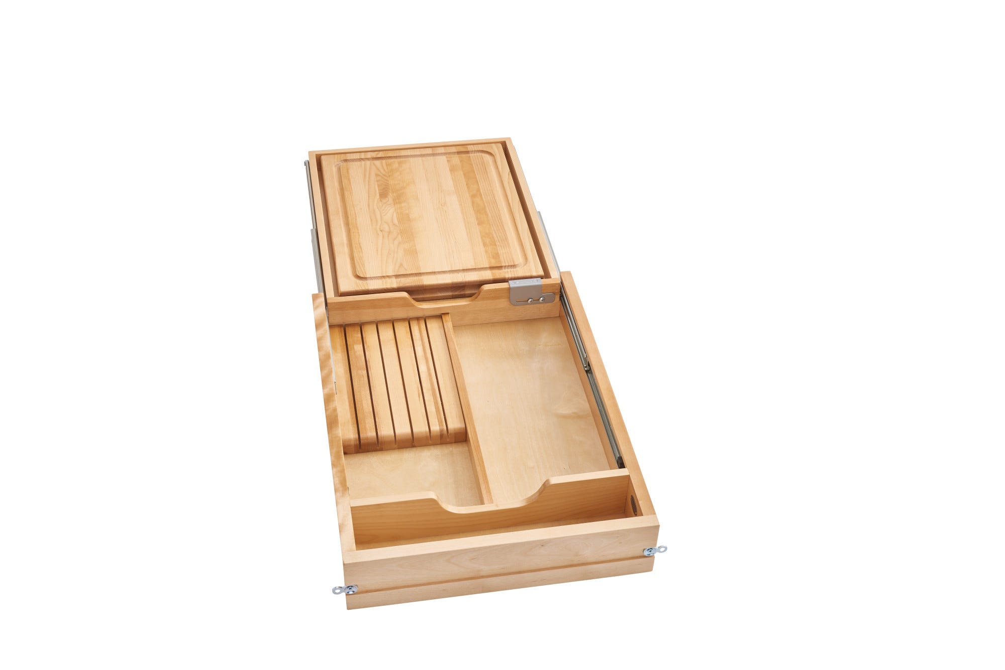 16-1/2" Knife & Cutting Board Combination Drawer w/ Blum Soft-Close