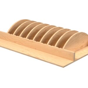 Adjustable Deep Drawer Insert for 30" - 36" Base Cabinet Drawer