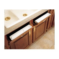 11" Polymer Sink Tip-Out Trays (Standard ) White