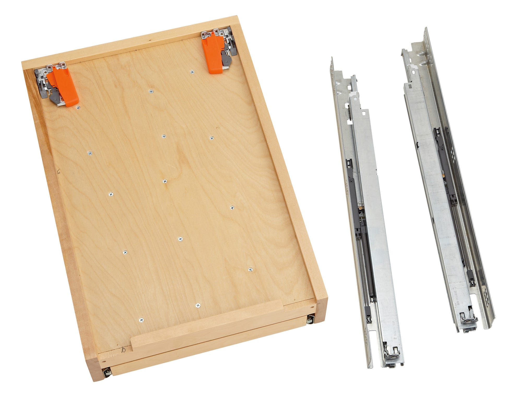 Natural Maple Knife/Cutting Board Drawer w/ BLUMOTION Soft-Close for 21" Face Frame Base - Image 3