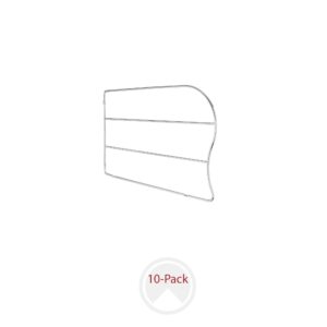 12" White Tray Divider