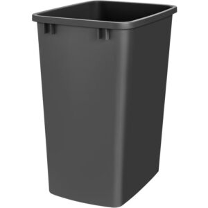 35Qt Waste Bin BLACK