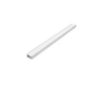 L-XFL72-SC-1 72" FLUSH EXTRUSION SATIN CLEAR W/ FLAT MLK DIFFUSER